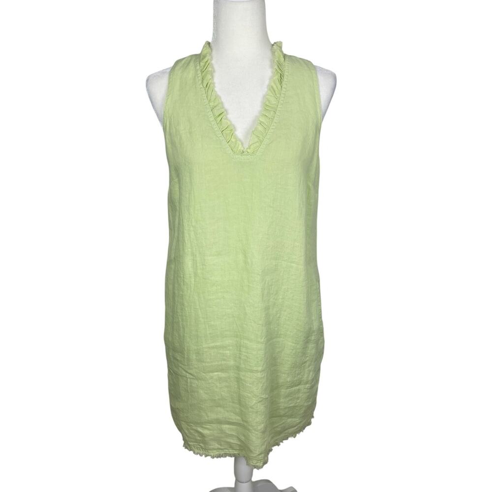 Tommy Bahama Light Lime Green Sleeveless Mini Dress
